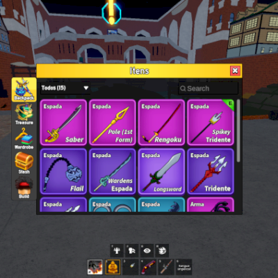 Conta de blox fruits