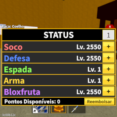 CONTA DE BLOX FRUITS PRA QUEM QUER COLTA A JOGAR