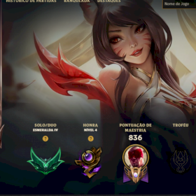 CONTA DE LOL