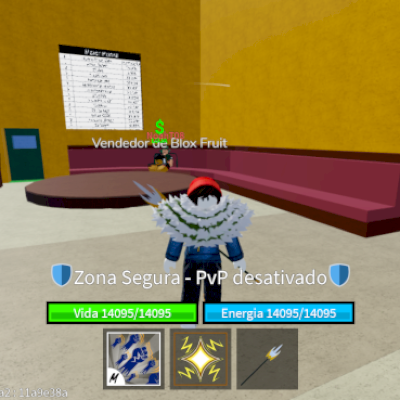 [CONTA BARATA] Lv. 2500 + GodHuman | Itens e frutas no inventário.