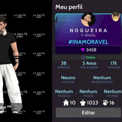 Conta avakim life level 53 masculino