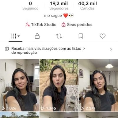 TikTok 19K Seguidores REAIS 🔥 | Conta Orgânica