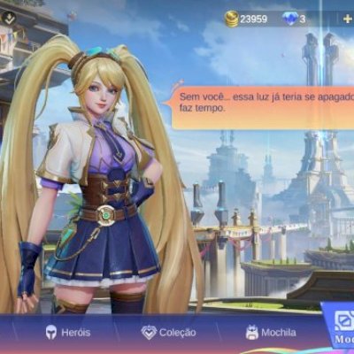 CONTA Mobile Legends C/ 55 HERÓIS E 44 SKINS