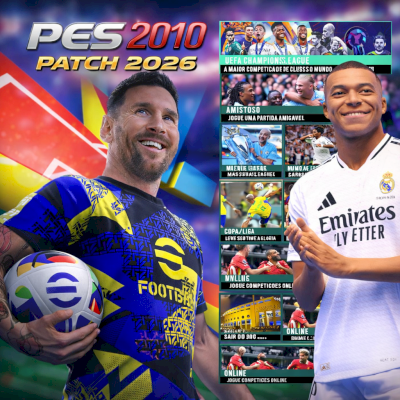 PES 2010 Atualizado 2026 + Patch Completo