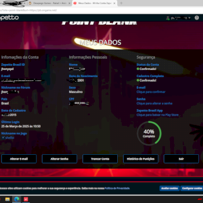 Conta Point Blank