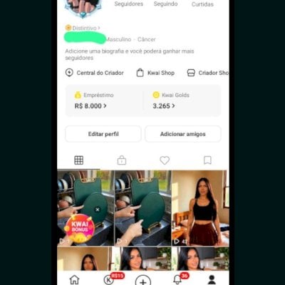 🔥 CONTA TIKTOK SHOP À VENDA! 🔥  ⚠️ Conta com TikTok Shop rejeitada 📱 Perfil j