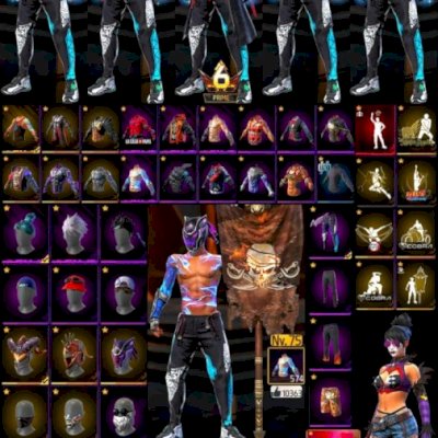 CONTA FF NV 75 / 10K LIKES / 6 PRIME / COBRA RAGE COMPLETO + 3 MASCARA COBRA + E