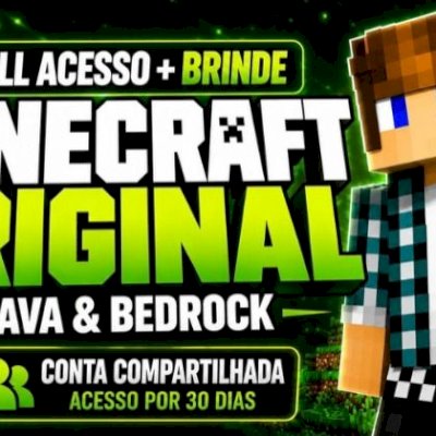 Minecraft Na sua conta Por Menos de R$40.00