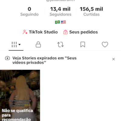 CONTA MONETIZADA TIKTOK