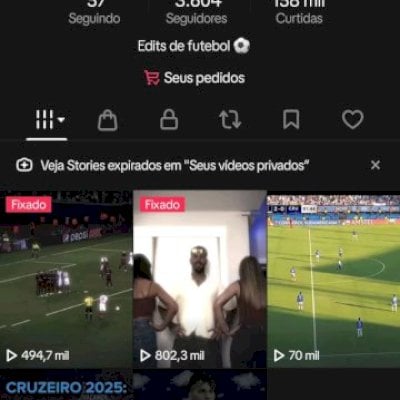 TIKTOK 3K DE SEGUIDORES COM LIVE E TIKTOK SHOP ATIVOS