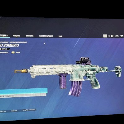 Conta do rainbow six com várias skins