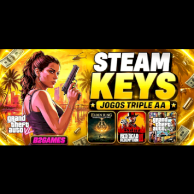 Keys aleatórias steam jogos famosos ⭐