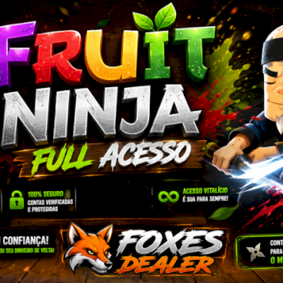 CONTAS FRUIT NINJA 1 (FULL ACESSO)