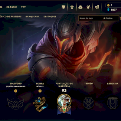 CONTA SMURF LOL UNRANKED | 7 SKINS | LUX YASUO KHAZIX | MMRNEUTRO - FULL ACESSO