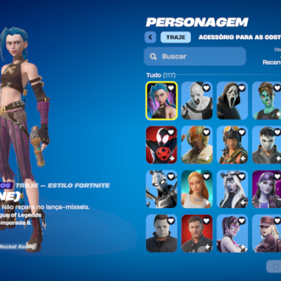 CONTA FORTNITE COM V-BUCKS ILIMITADOS TRAVIS SCOTT E MUITO MAIS