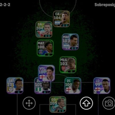 CONTA EFOOTBALL MOBILE +3100 FORÇA CASILLAS EPIC, 4 DIVISÃO, JOGADORES RAROS E +