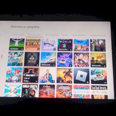 conta de Xbox e pc
