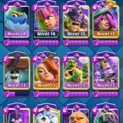 CONTA CLASH ROYALE 11K DE TROFEUS