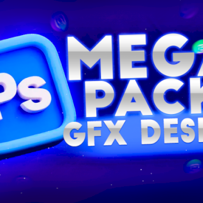 MEGA GFX PACK | PC & ANDROID | PHOTOSHOP E ETC