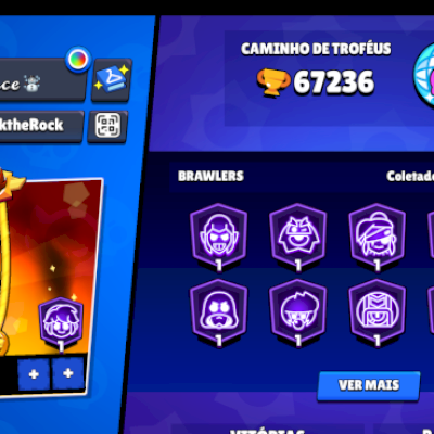 💎 CONTA RARA BRAWL STARS | 103 BRAWLERS | 42 NO MÁXIMO | +R$ 500 INVESTIDOS 🏆