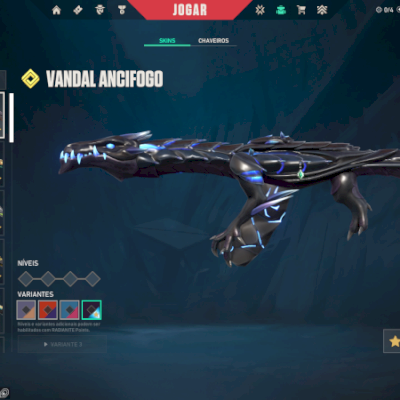 Conta valorant com 30+ skins incluindo Champions 2022 e 2023